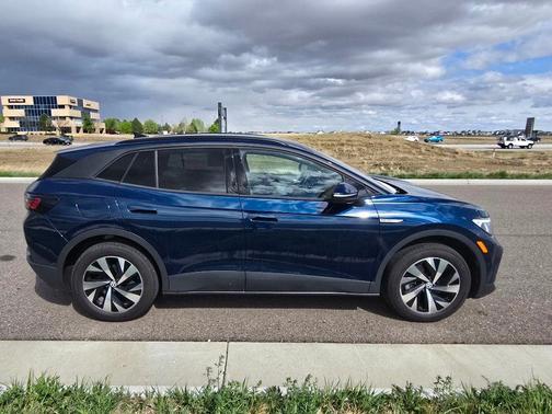 Tourmaline Blue Metallic 2023 Volkswagen ID.4 AWD Pro