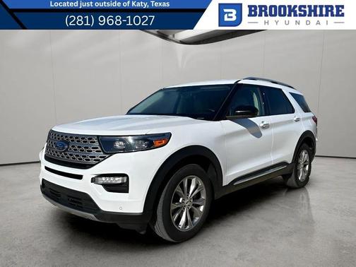 OXFORD WHITE 2023 Ford Explorer Limited