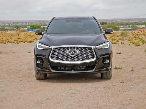Black Obsidian 2025 INFINITI QX55 ESSENTIAL