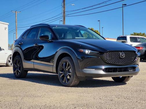 Jet Black Mica 2026 Mazda CX-30 2.5 Turbo