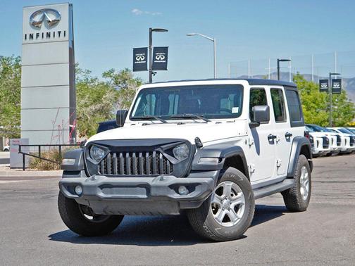 Bright White Clearcoat 2021 Jeep Wrangler Unlimited Sport
