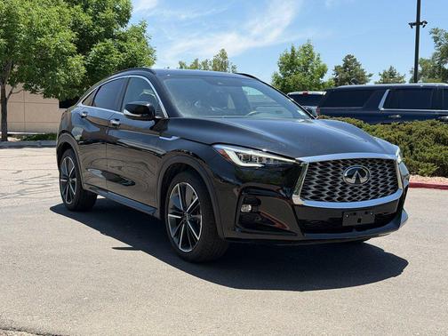 Black Obsidian 2024 INFINITI QX55 ESSENTIAL