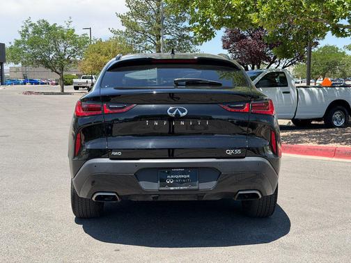 Black Obsidian 2024 INFINITI QX55 ESSENTIAL
