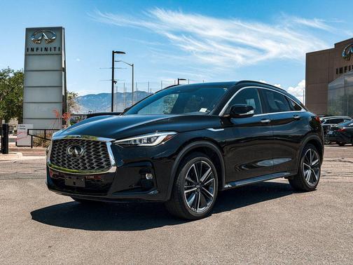 Black Obsidian 2024 INFINITI QX55 ESSENTIAL