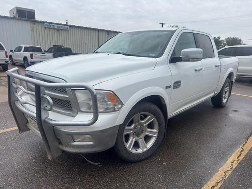 Bright White Clearcoat 2012 RAM 1500 Laramie Longhorn