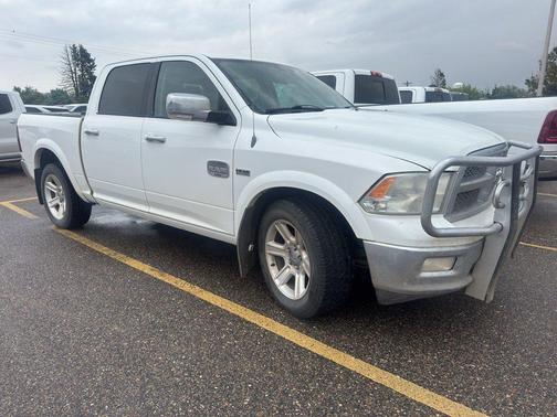 Bright White Clearcoat 2012 RAM 1500 Laramie Longhorn