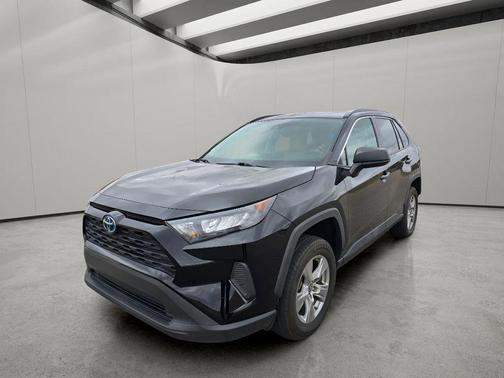Midnight Black Metallic 2022 Toyota RAV4 Hybrid LE