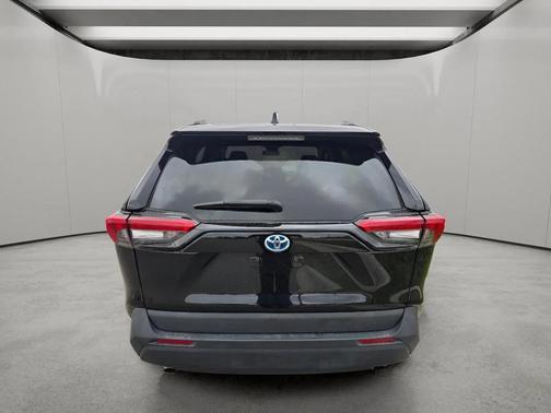 Midnight Black Metallic 2022 Toyota RAV4 Hybrid LE