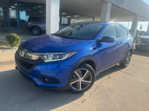 Aegean Blue Metallic 2022 Honda HR-V EX
