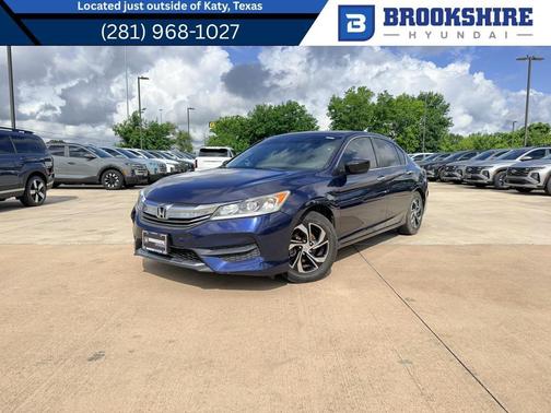 Obsidian Blue Pearl 2016 Honda Accord LX