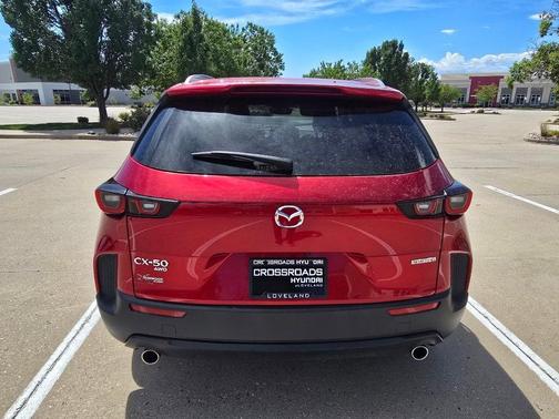 Soul Red Crystal Metallic 2025 Mazda CX-50 2.5 S Preferred Package