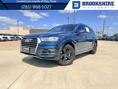 Blue 2018 Audi Q7 2.0T Premium Plus