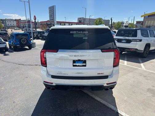 Summit White 2025 GMC Yukon XL Denali
