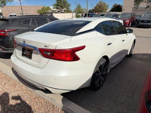 Pearl White 2017 Nissan Maxima 3.5 SV
