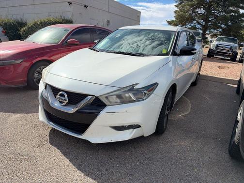 Pearl White 2017 Nissan Maxima 3.5 SV