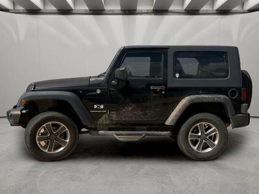 Black 2008 Jeep Wrangler X