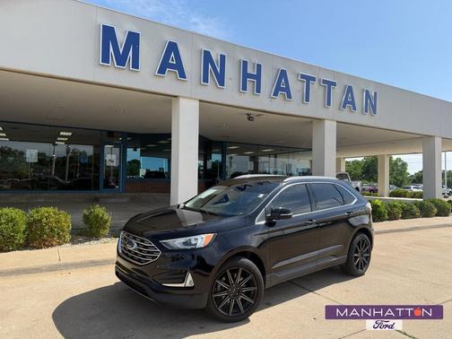 AGATE BLACK METALLIC 2019 Ford Edge SEL