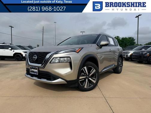 Champagne Silver Metallic 2023 Nissan Rogue Platinum