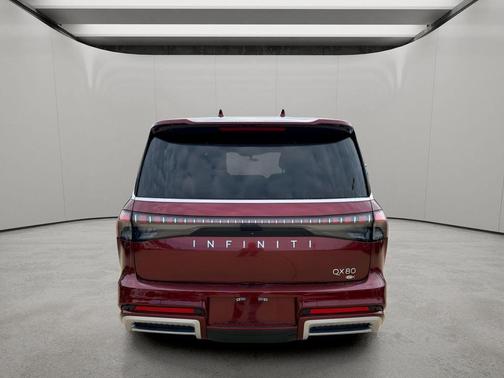 Coulis Red 2025 INFINITI QX80 Luxe