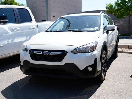 Crystal White Pearl 2021 Subaru Crosstrek Premium