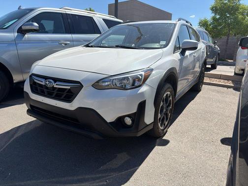 Crystal White Pearl 2021 Subaru Crosstrek Premium