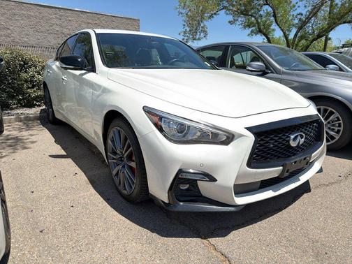 Majestic White 2023 INFINITI Q50 3.0t RED SPORT 400