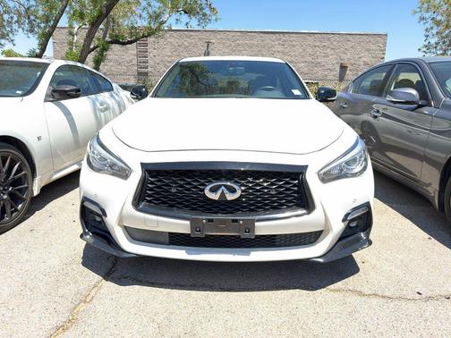 Majestic White 2023 INFINITI Q50 3.0t RED SPORT 400