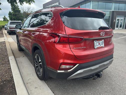 Lava Orange 2019 Hyundai SANTA FE Ultimate 2.0T