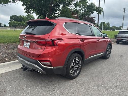 Lava Orange 2019 Hyundai SANTA FE Ultimate 2.0T