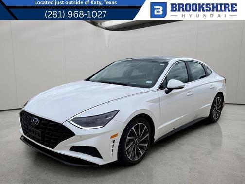 Quartz White 2022 Hyundai SONATA Limited