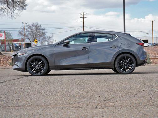 Machine Gray Metallic 2026 Mazda Mazda3 FWD w/Premium Package