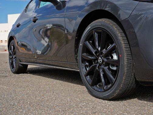 Machine Gray Metallic 2026 Mazda Mazda3 FWD w/Premium Package