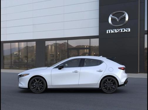 Snowflake White Pearl Mica 2026 Mazda Mazda3 2.5 Turbo AWD