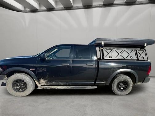 Diamond Black Crystal Pearlcoat 2022 RAM 1500 Classic Warlock Quad Cab 4x4 6'4' Box