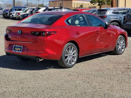 Soul Red Crystal Metallic 2026 Mazda Mazda3 FWD w/Preferred Package