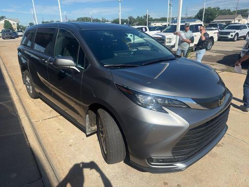 Gray 2026 Toyota Sienna LE