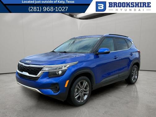 Neptune Blue 2022 Kia Seltos S