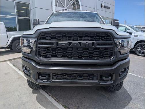 Bright White Clearcoat 2023 RAM 3500 Tradesman Regular Cab 4x4 8' Box