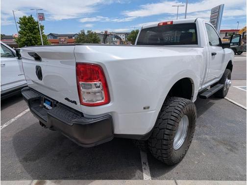 Bright White Clearcoat 2023 RAM 3500 Tradesman Regular Cab 4x4 8' Box