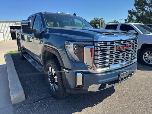 Downpour Metallic 2025 GMC Sierra 3500 Denali