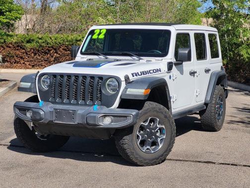 Bright White Clearcoat 2022 Jeep Wrangler Unlimited 4xe Rubicon