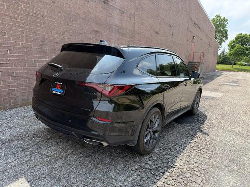 Black 2022 Acura MDX A-Spec Package