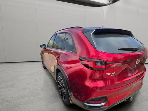 Soul Red Crystal Metallic 2025 Mazda CX-70 PHEV Premium Plus Package