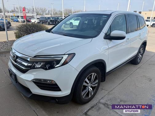 White Diamond Pearl 2018 Honda Pilot EX-L