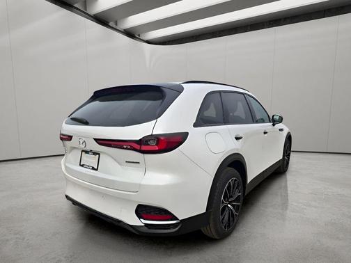 Rhodium White Premium 2025 Mazda CX-70 PHEV Premium Plus Package