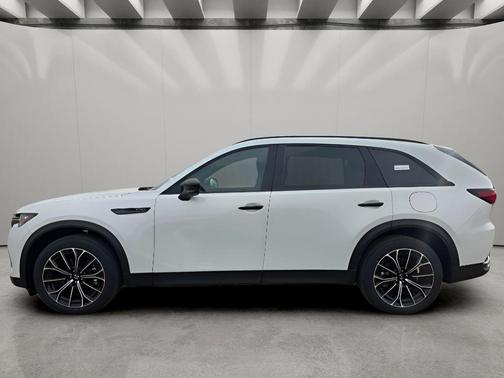 Rhodium White Premium 2025 Mazda CX-70 PHEV Premium Plus Package