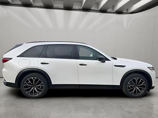 Rhodium White Premium 2025 Mazda CX-70 PHEV Premium Plus Package