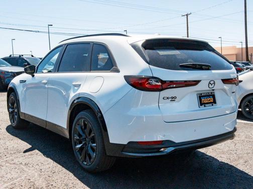 Rhodium White Premium 2026 Mazda CX-90 3.3 Turbo S Premium Sport