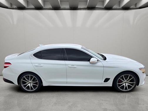 Alta White 2023 Genesis G70 2.0T AWD