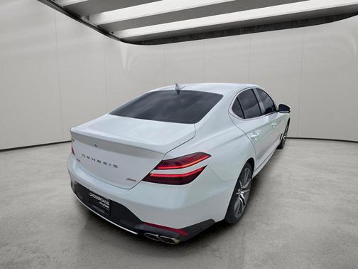 Alta White 2023 Genesis G70 2.0T AWD